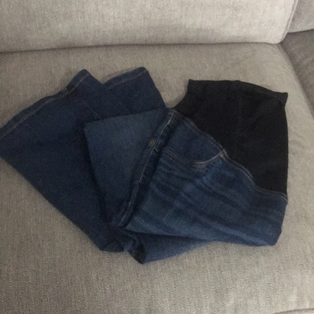 Bootcut maternity jeans
